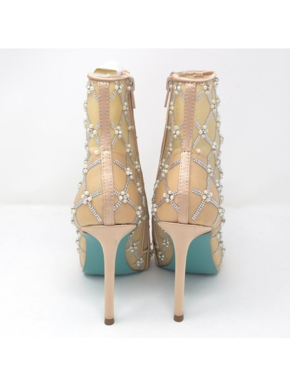Betsey Johnson Women's Larkk Ankle Boot Nude - Picture 4 of 11